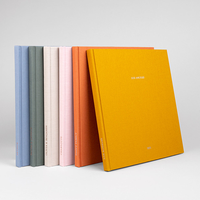 Hardcover-Fotobuch mit Stoffeinband von Atelier Rosemood Hardcover-Fotobuch mit Stoffeinband von Atelier Rosemood