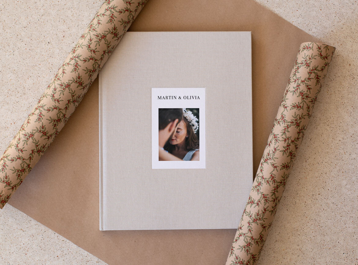 Fotobuch Stoff mit Fotoprägung Fotobuch Stoff mit Fotoprägung