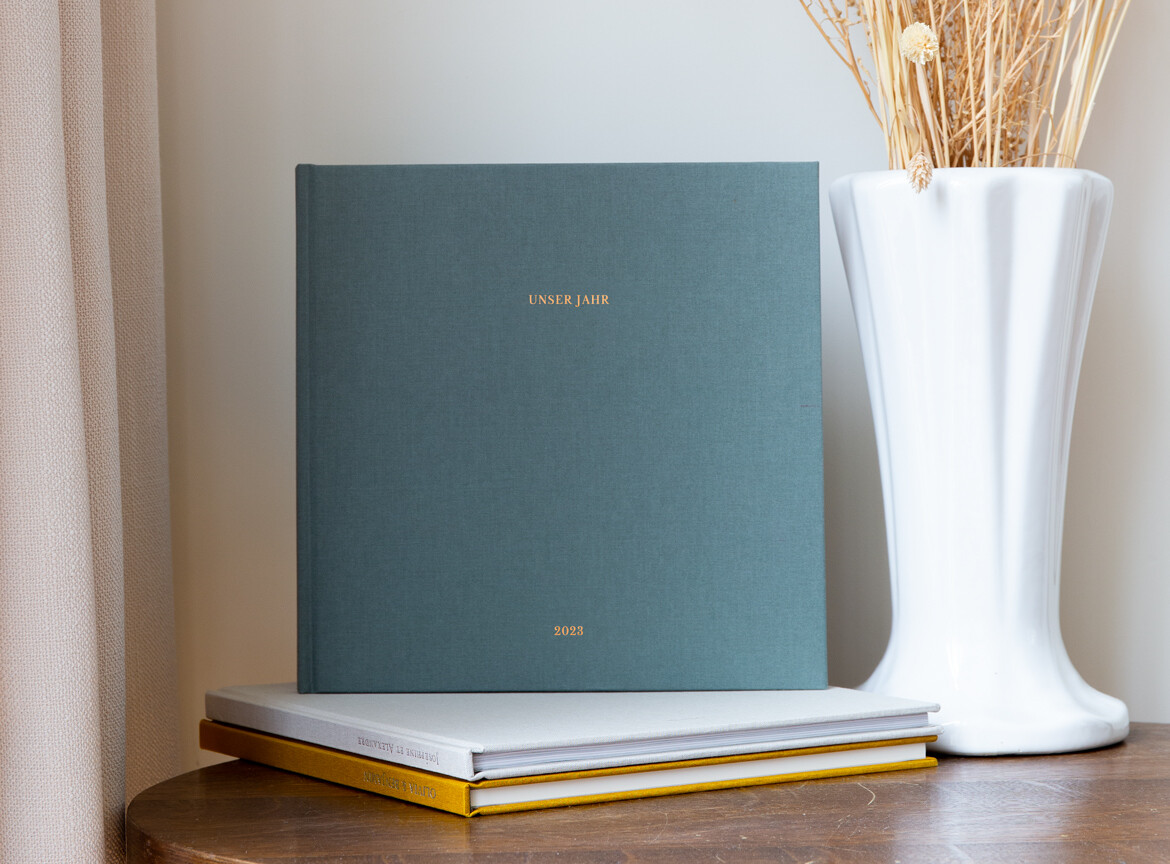 Fotobuch Stoffeinband mit Veredelung Sommer 2023