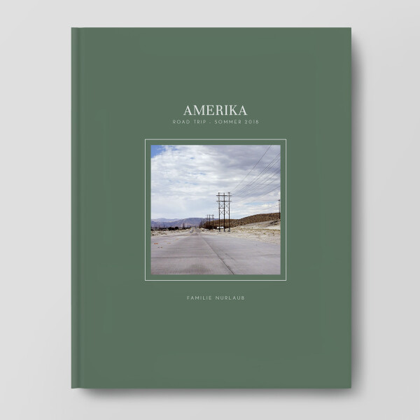 Fotobuch Hardcover (großes Hochformat) - Erinnerungen Grün 2