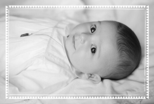 Geburtskarten Mon Chéri 3 Fotos lang Weiss - Seite 4