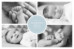 Geburtskarten Stempel 5 fotos zartblau - Seite 1 Geburtskarten Stempel 5 fotos zartblau - Seite 1