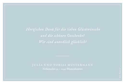Dankeskarten Stempel 4 fotos zartblau - Seite 2 Dankeskarten Stempel 4 fotos zartblau - Seite 2