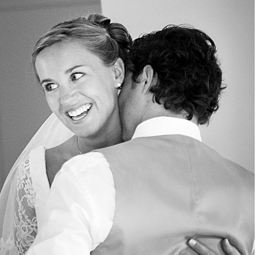 Dankeskarten Hochzeit Blumenkrone Grau - Rückseite Dankeskarten Hochzeit Blumenkrone Grau - Rückseite