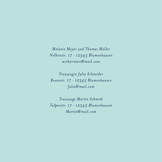 Hochzeitseinladung Mitternachtsblau blau Hochzeitseinladung Mitternachtsblau blau