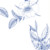 Hochzeitseinladung Floralie blau Hochzeitseinladung Floralie blau