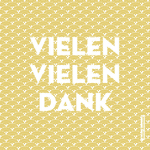 Dankeskarten Hochzeit Seigaiha jaune - Seite 3 Dankeskarten Hochzeit Seigaiha jaune - Seite 3
