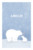 Geburtskarte Eisbär blau Geburtskarte Eisbär blau