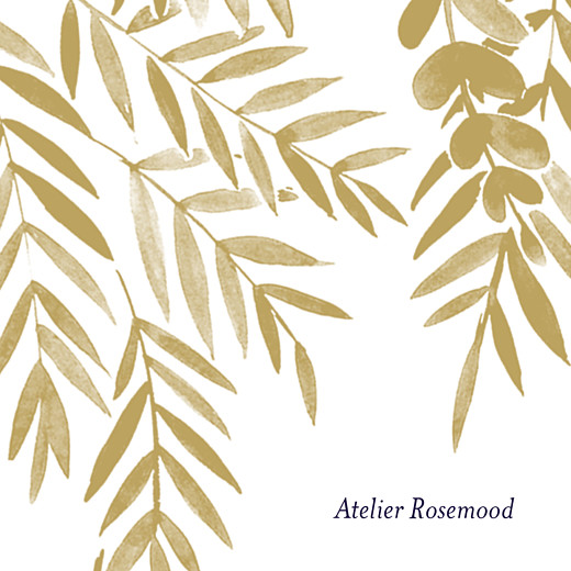 Anhänger Hochzeit Blättertraum gold Anhänger Hochzeit Blättertraum gold