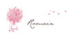 Platzkarte Blumenstrauß rot Platzkarte Blumenstrauß rot