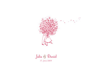 Hochzeitseinladungen Blumenstrauß Rot Hochzeitseinladungen Blumenstrauß Rot