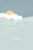 Geburtskarten Sunshine 3 fotos blau Geburtskarten Sunshine 3 fotos blau