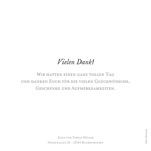 Dankeskarten Hochzeit Erinnerung 8 fotos (gold) weiß - Seite 2 Dankeskarten Hochzeit Erinnerung 8 fotos (gold) weiß - Seite 2