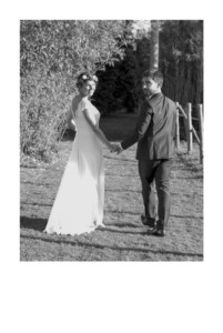 Dankeskarten Hochzeit 1 foto hoch (gold) weiß Dankeskarten Hochzeit 1 foto hoch (gold) weiß