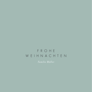 Weihnachtskarten Friedliche weihnachten (gold) grün Weihnachtskarten Friedliche weihnachten (gold) grün