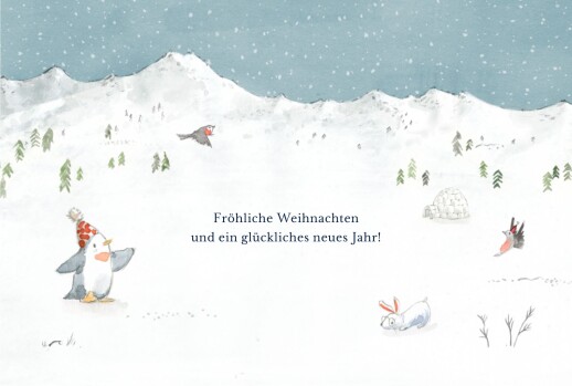 Weihnachtskarten Am Polarkreis Blau - Seite 3 Weihnachtskarten Am Polarkreis Blau - Seite 3