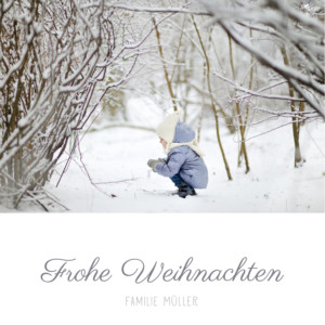 Weihnachtskarten Sternenband (gold) grau Weihnachtskarten Sternenband (gold) grau