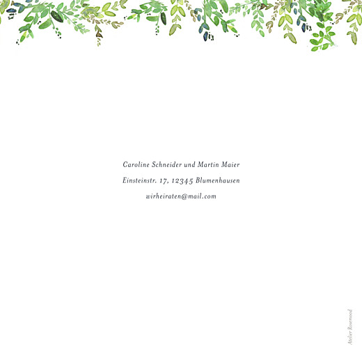 Hochzeitseinladungen Naturschmuck Grün - Seite 4 Hochzeitseinladungen Naturschmuck Grün - Seite 4