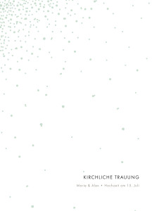 Kirchenheft Hochzeit Edle Funken Grün Kirchenheft Hochzeit Edle Funken Grün