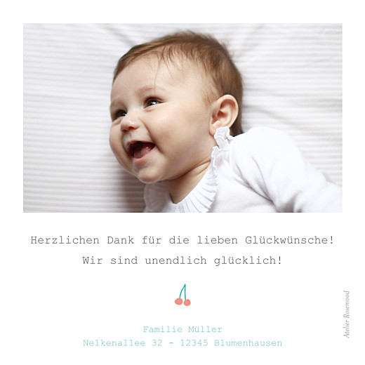Dankeskarten Frühlingsernte blau - Seite 2 Dankeskarten Frühlingsernte blau - Seite 2