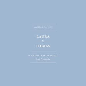 Hochzeitseinladungen Zarte poesie (gold) blau Hochzeitseinladungen Zarte poesie (gold) blau