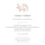 Hochzeitseinladung Zarte poesie (gold) rot Hochzeitseinladung Zarte poesie (gold) rot