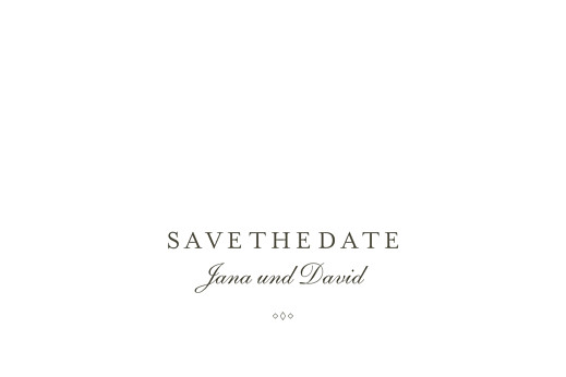 Save-the-Date Karten Lichterregen (Gold) Weiß - Vorderseite Save-the-Date Karten Lichterregen (Gold) Weiß - Vorderseite