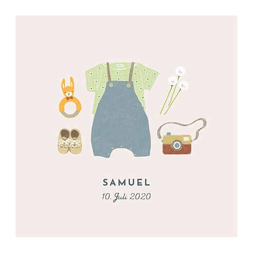 Geburtskarten Sommeroutfit Klappkarte Blau - Seite 1 Geburtskarten Sommeroutfit Klappkarte Blau - Seite 1