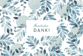 Dankeskarten hochzeit sommernacht blau Dankeskarten hochzeit sommernacht blau