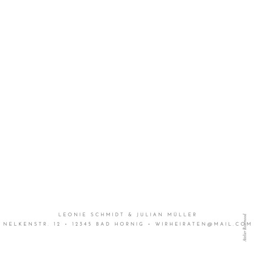 Hochzeitseinladungen Elegant herz (klappkarte) weiß - Seite 4 Hochzeitseinladungen Elegant herz (klappkarte) weiß - Seite 4