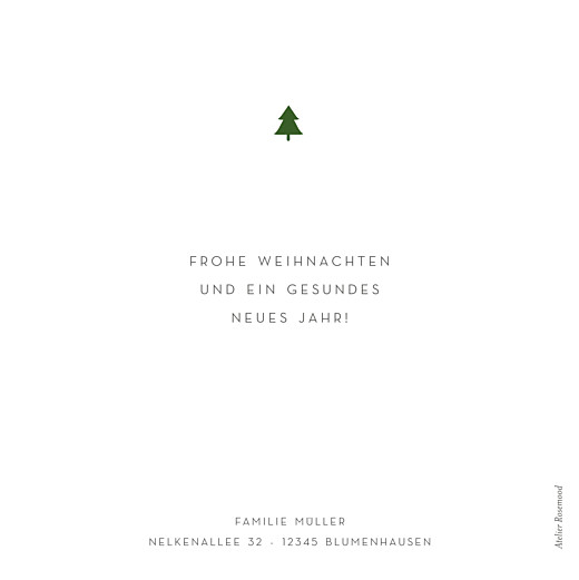 Weihnachtskarten Elegant tannenbaum weiß - Seite 2 Weihnachtskarten Elegant tannenbaum weiß - Seite 2