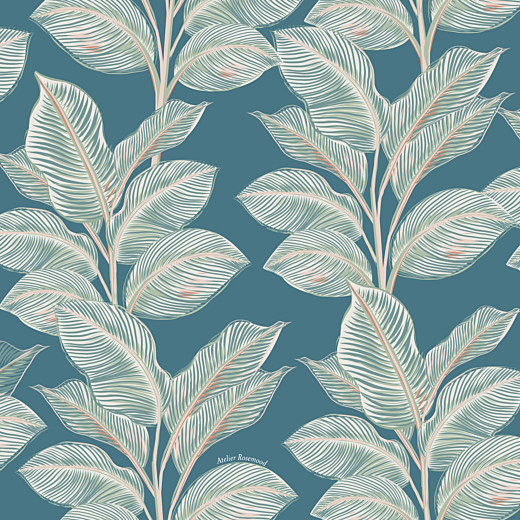 Hochzeitseinladungen Calathea (klappkarte) blau - Seite 4 Hochzeitseinladungen Calathea (klappkarte) blau - Seite 4