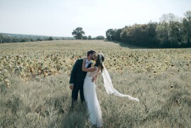 Dankeskarten Hochzeit Sommerwiese Grün