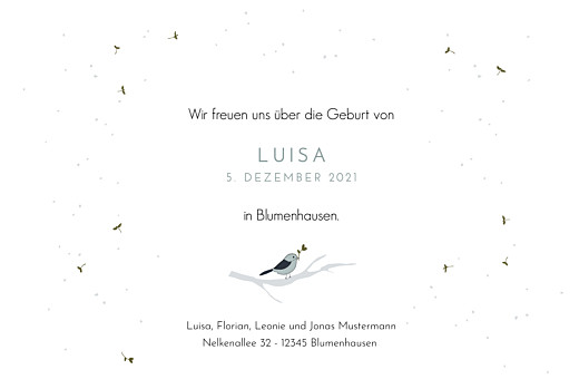 Geburtskarten Winter family (2 kinder) 1 - Seite 3 Geburtskarten Winter family (2 kinder) 1 - Seite 3