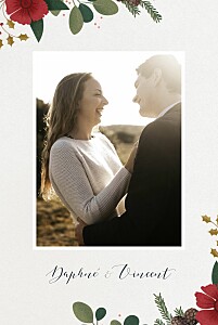 Hochzeitseinladungen fotos daphné foto winter Hochzeitseinladungen fotos daphné foto winter