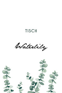 Tischkarten hochzeit eucalyptus blanc Tischkarten hochzeit eucalyptus blanc
