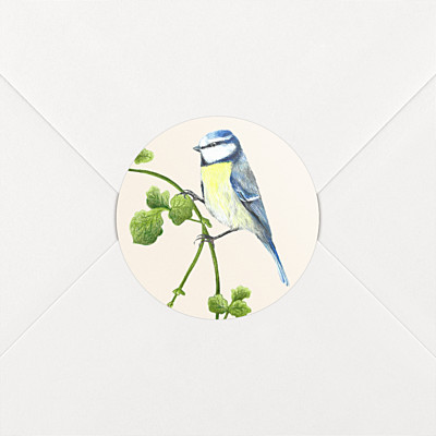 Aufkleber geburt naturalis blaumeise Aufkleber geburt naturalis blaumeise