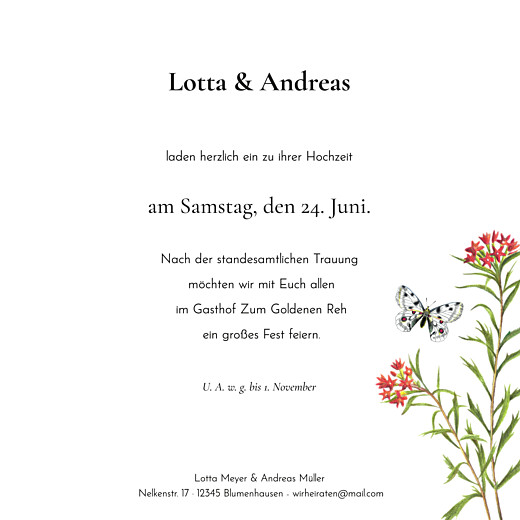 Hochzeitseinladungen Naturalis Weiß - Seite 3 Hochzeitseinladungen Naturalis Weiß - Seite 3