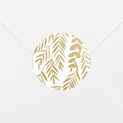 Aufkleber hochzeit blättertraum gold Aufkleber hochzeit blättertraum gold