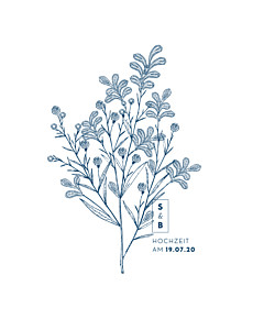 Hochzeitseinladungen blau laure de sagazan blau Hochzeitseinladungen blau laure de sagazan blau