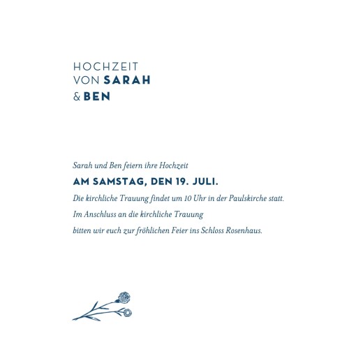Hochzeitseinladungen Laure de Sagazan (Gold) Blau - Seite 3 Hochzeitseinladungen Laure de Sagazan (Gold) Blau - Seite 3