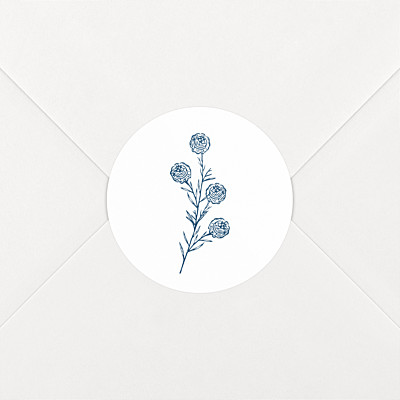 Aufkleber hochzeit laure de sagazan weiß Aufkleber hochzeit laure de sagazan weiß