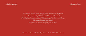 Hochzeitseinladungen rot elegant panorama rot Hochzeitseinladungen rot elegant panorama rot