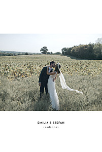 Dankeskarten hochzeit mit foto bilderrahmen gold 1 foto weiß Dankeskarten hochzeit mit foto bilderrahmen gold 1 foto weiß