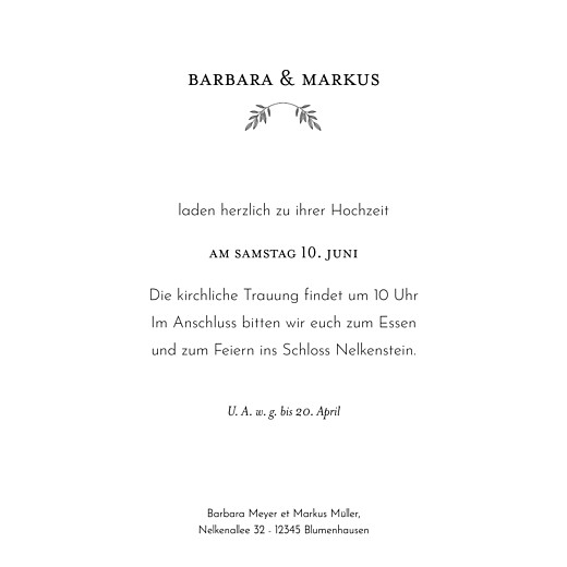 Hochzeitseinladungen Blütenspiegelung klappkarte rosa - Seite 3 Hochzeitseinladungen Blütenspiegelung klappkarte rosa - Seite 3