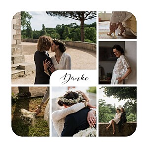 Dankeskarten hochzeit mit 2 fotos und mehr raffinesse (fotos) weiß Dankeskarten hochzeit mit 2 fotos und mehr raffinesse (fotos) weiß
