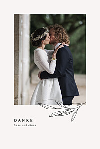 Dankeskarten hochzeit beige zarter arst beige Dankeskarten hochzeit beige zarter arst beige