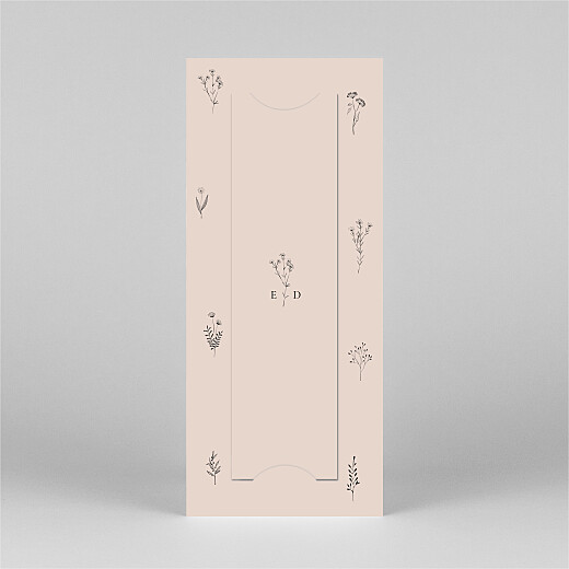 Geburtskarten Floral minimal (fotostreifen) rosa - Ansicht 3 Geburtskarten Floral minimal (fotostreifen) rosa - Ansicht 3