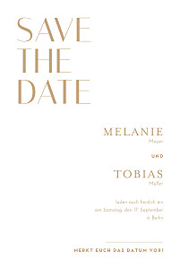 Save-the-date karten ohne foto copenhagen blau Save-the-date karten ohne foto copenhagen blau