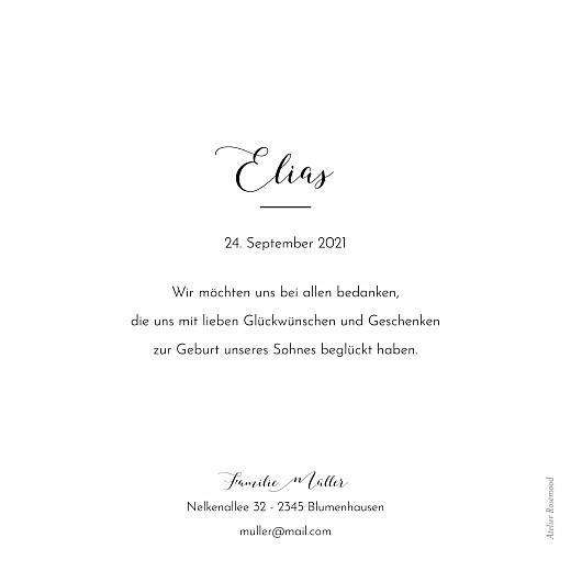 Geburtskarten Raffinesse weiß - Seite 2 Geburtskarten Raffinesse weiß - Seite 2